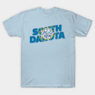 South Dakota vintage style retro souvenir T-Shirt